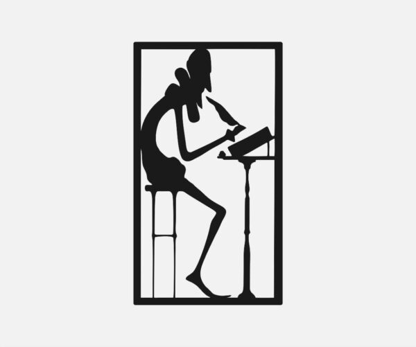 Cervantes Escribiendo