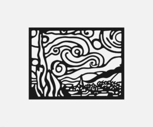 Noche Estrellada de Van Gogh